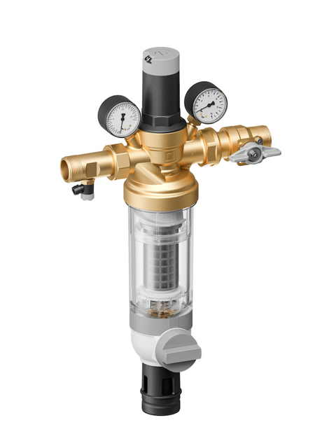 Resideo Hauswasserstation HS10S 0,1mm, bleifrei, Tülle 1 1/2