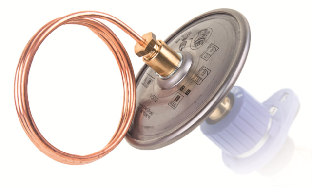 Resideo Membranregler V5012C für den Rücklauf 0,3
- 0,6 bar