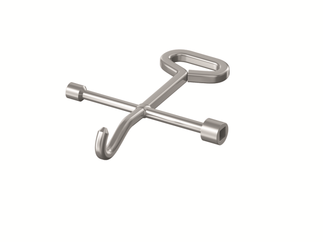 Syskan Schachtdeckel Schlüssel - Universal Werkzeug Für Abdeckungen