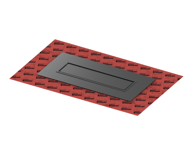 TECEdrainline Duschrinne f. Flüssigböden mit beschichbarem Rinneneinleger als Set