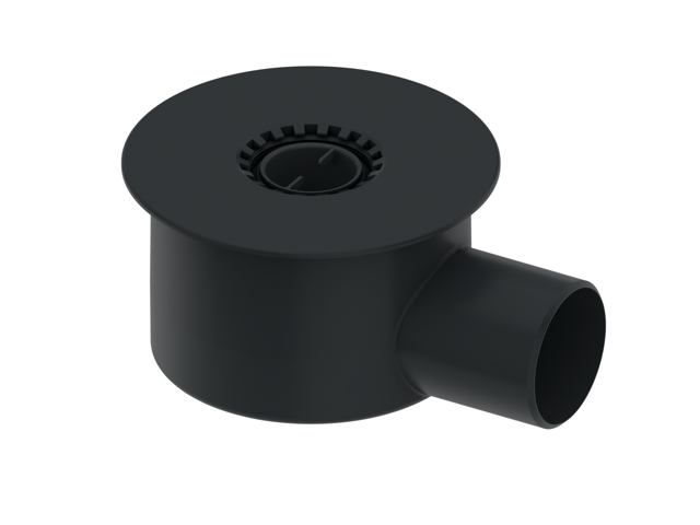 TECEdrainline Ablauf "Max DN 70 Auslauf seitlich, 1,2 l/s