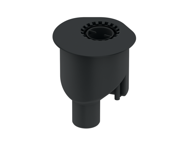 TECEdrainline Ablauf "senkrecht DN 50, Ablaufleistung, 1,3 l/s