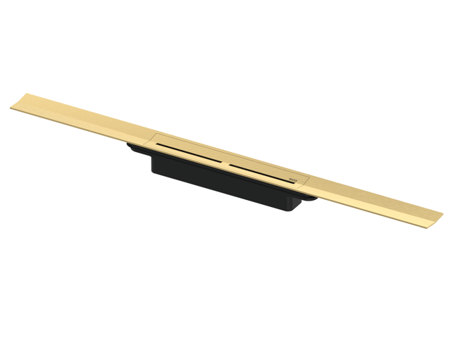 TECEdrainprofile Duschprofil, 1000 mm, Edelstahl, Gold Optik gebürstet