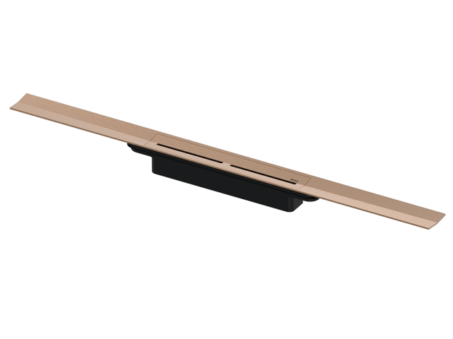 TECEdrainprofile Duschprofil, 1000 mm, Edelstahl, Rotgold gebürstet