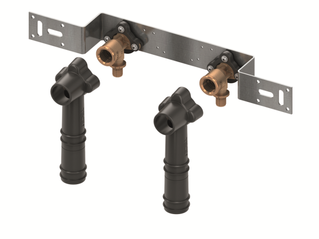 TECEflex Montageeinheit mit Wandscheiben