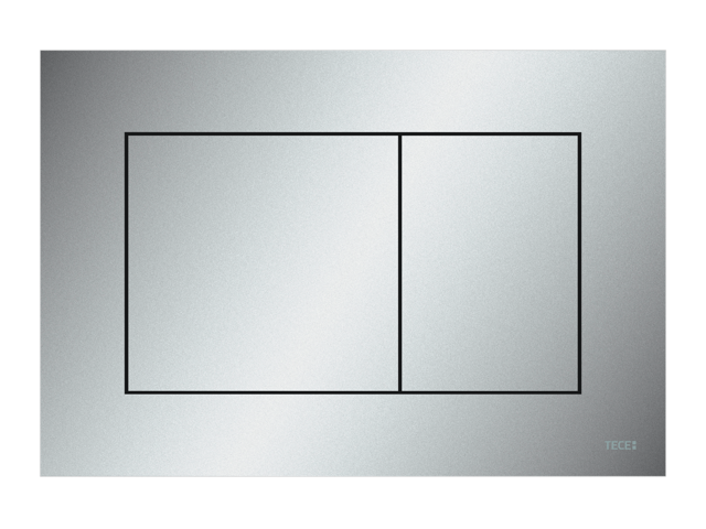 TECEnow WC-Betätigungsplatte Chrom matt