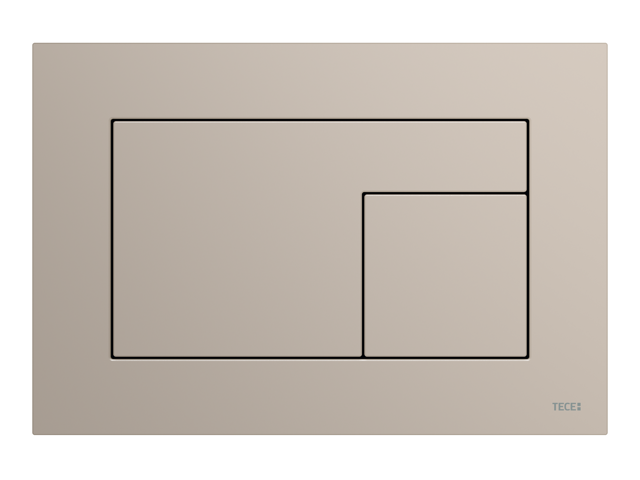 TECEvelvet WC-Betätigung Greige