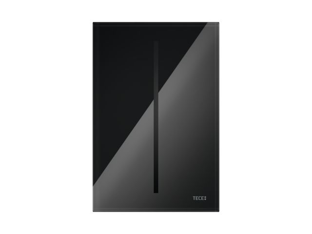 TECEfilo Sensorblende, Glas schwarz glzd.