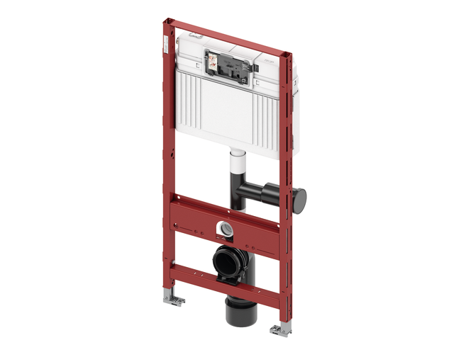 TECEprofil WC-Modul mit Uni-Spülkasten, mit Anschluss für Geruchsabs.,BH 1120mm