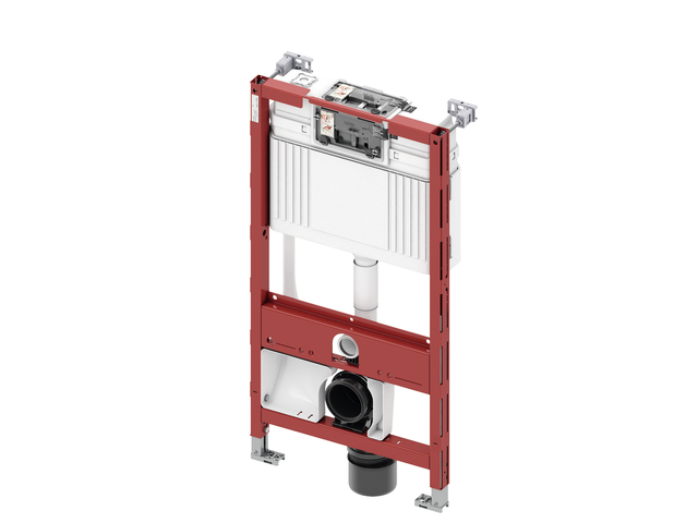 TECEprofil WC-Modul mit Uni-Spülkasten für univ. Anschluss Dusch-WC, BH 980mm