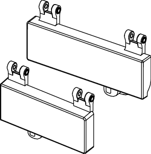 TECE-Ersatzteil TECElux Tastenset,