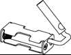 TECEfilo Ersatzteil Batteriehalter