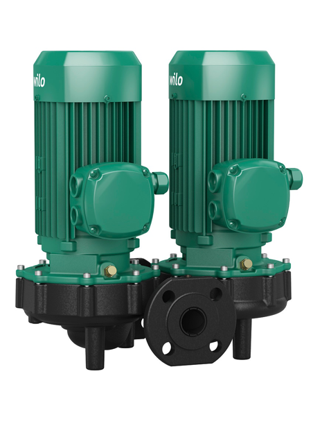 Wilo Trockenläufer-Standard-Doppelpumpe